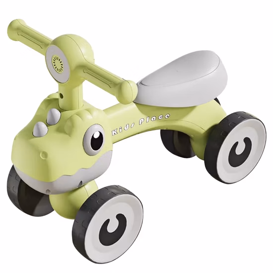 Forniture di fabbrica per bambini, giocattoli da cavalcare, triciclo a quattro ruote, giocattolo per auto da corsa per bambini, giocattolo per auto da equilibrio per bambini