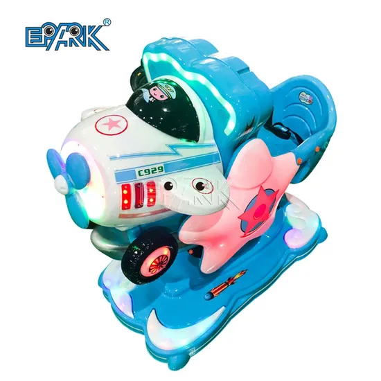 Macchina da gioco a gettoni, altalena altalena MP5 3D, giostra per bambini con giochi di corse