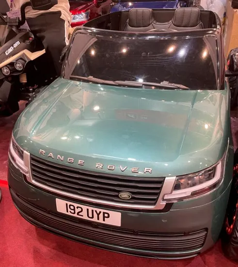 Nuova auto elettrica 4x4 con licenza Ranger Rover 2023, giocattolo da cavalcare