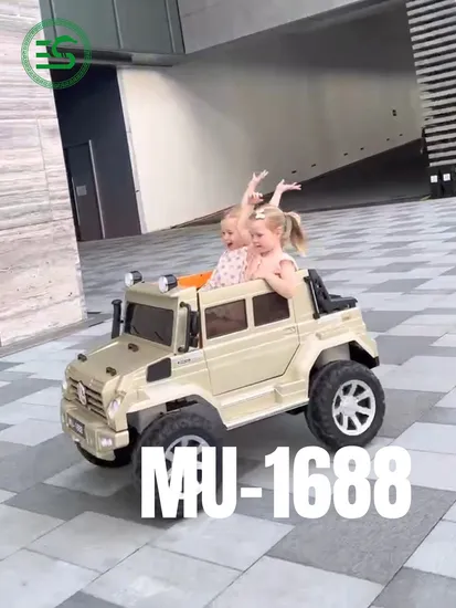 Auto elettrica per bambini, auto da corsa con telecomando, riproduzione musicale AUX/USB, luci LED, con certificazione CE CPC Gso