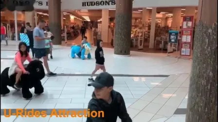 Paw Dog Plush Patrol Batteria Animale Giostre Per Parco Giochi Centro Commerciale Uso A Noleggio