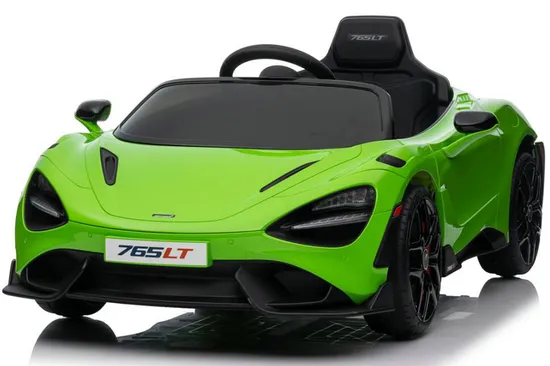 Auto elettrica per bambini con licenza Mclaren 765lt da 12 V, giocattolo da guidare