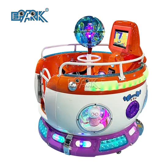 Giostra musicale a gettoni nel parco divertimenti