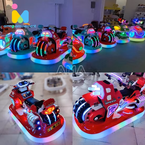 Parco divertimenti in fibra di vetro, Super motocicletta, Tide Light, autoscontro con batteria in plastica rinforzata in fibra di vetro